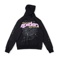 SP5DER Young Thug Punk Graphic Hoodie – Black