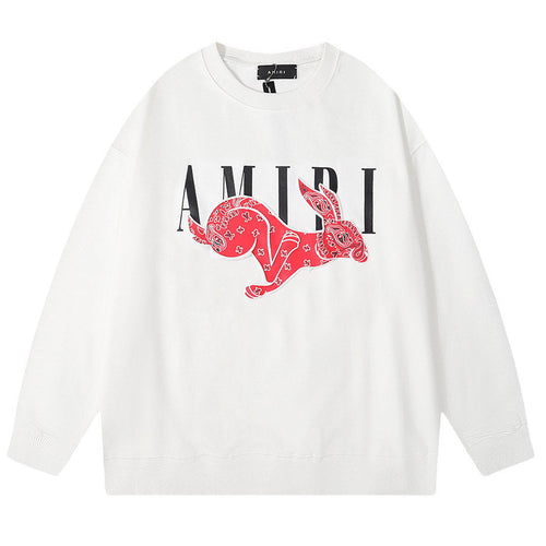 AMIRI Black Rabbit Graphic Sweatshirt