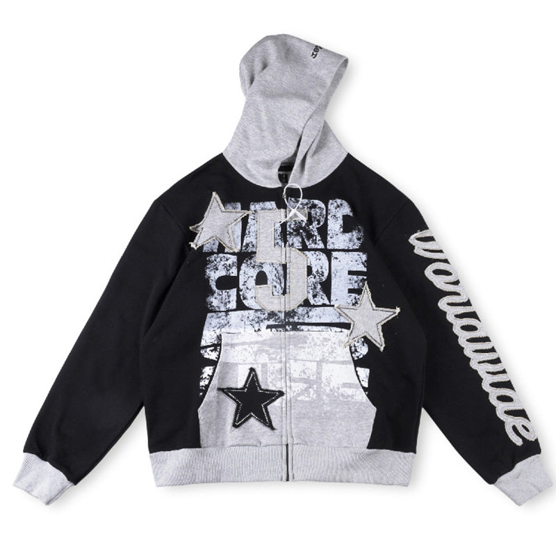 Sp5der Triple 5 Stitch Zip Up Hoodie – Premium Streetwear Sweatshirt