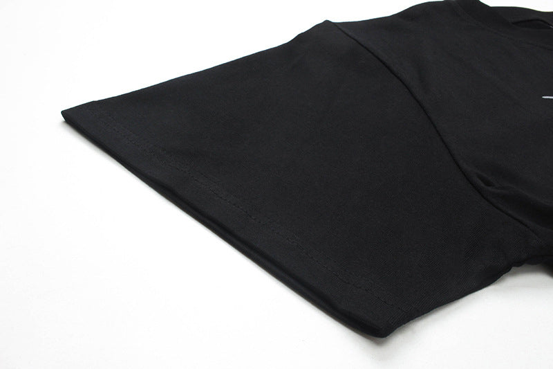Sp5der Atlanta Print T-Shirt – Black Streetwear Graphic Tee