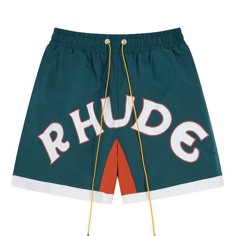 Rhude Mechanic Logo Short