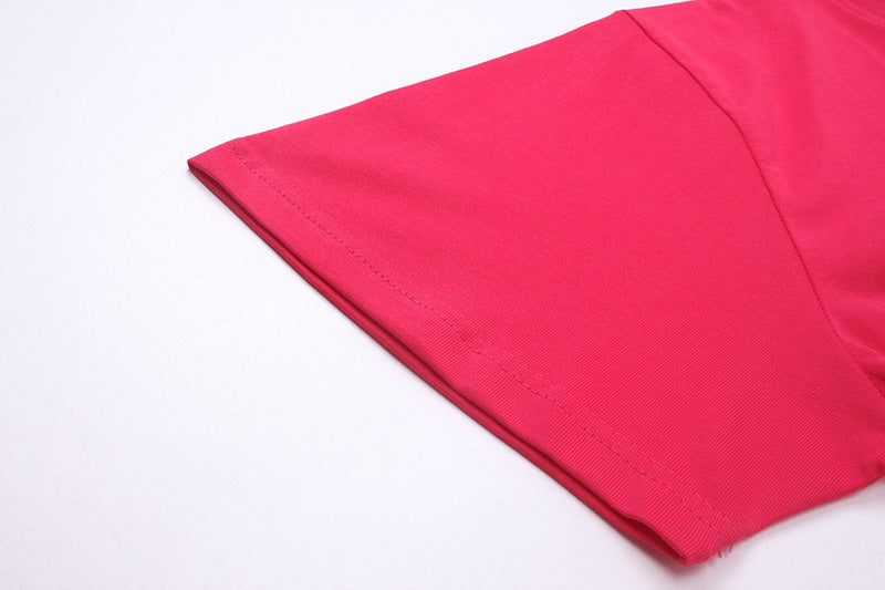 Sp5der Young Thug Punk T-Shirt – Red Streetwear Graphic Tee