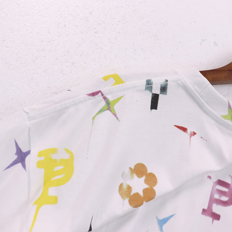Purple Brand Monogram Print T-Shirt
