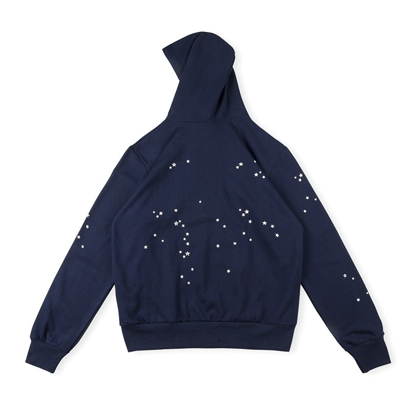 Sp5der Atlanta Hoodie – Navy Premium Streetwear Sweatshirt