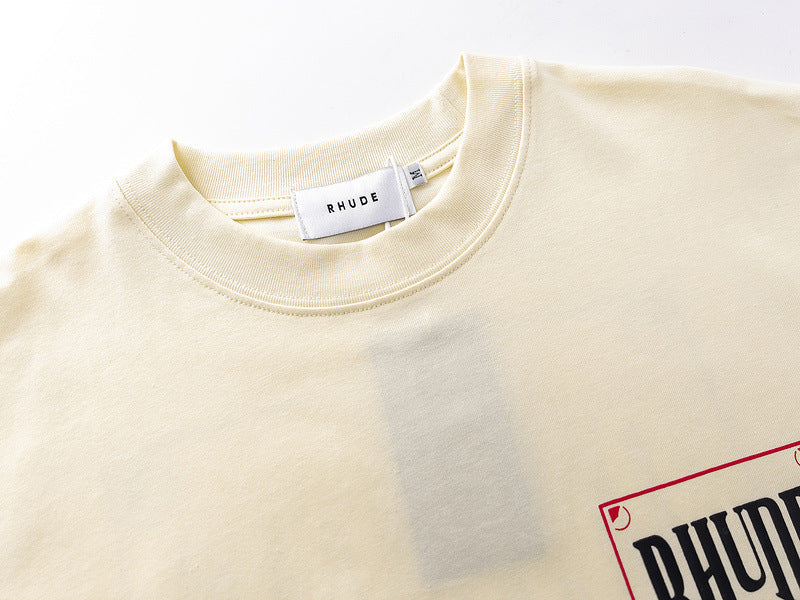RHUDE Graphic T-Shirt | 100% Cotton Streetwear Tee
