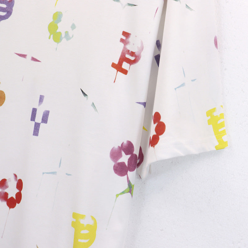 Purple Brand Monogram Print T-Shirt