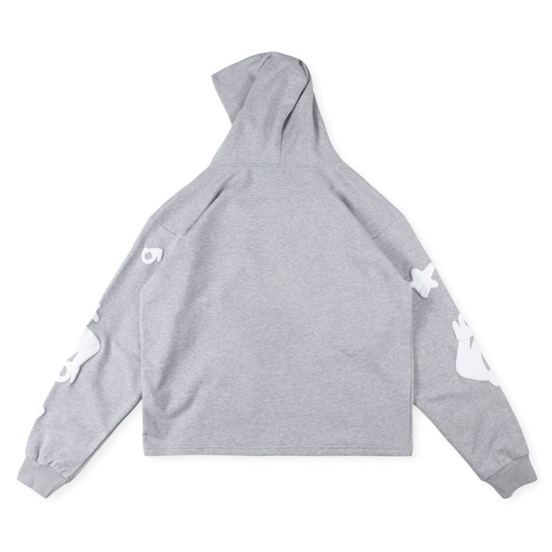 SP5DER Beluga Hoodie – Heather Grey