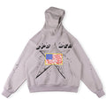 Sp5der Star Girl Hoodie – Grey