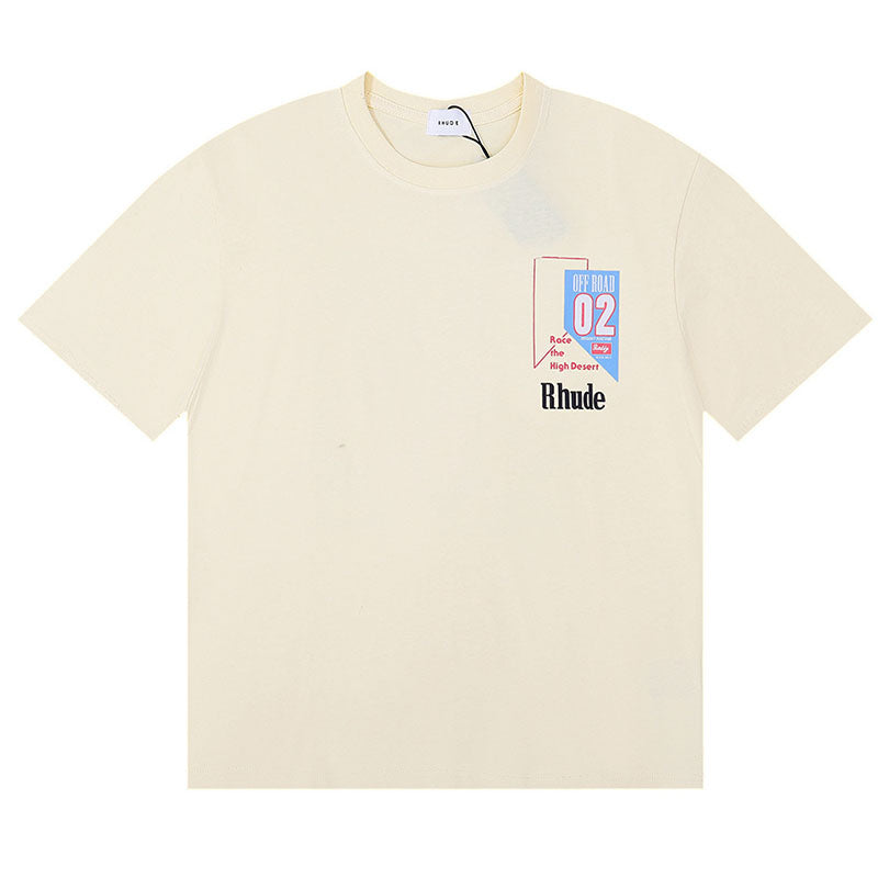 RHUDE Graphic T-Shirt – Premium 100% Cotton Streetwear Tee