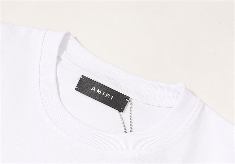 AMIRI Logo-Print Cotton Jersey T-Shirt | Black