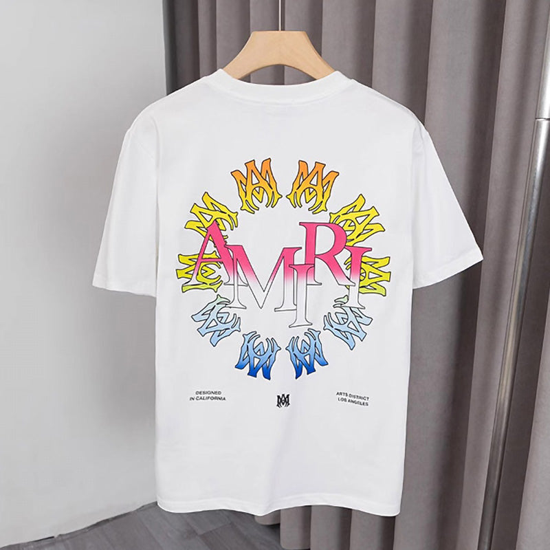 AMIRI Colorful Alphabet Print T-Shirt