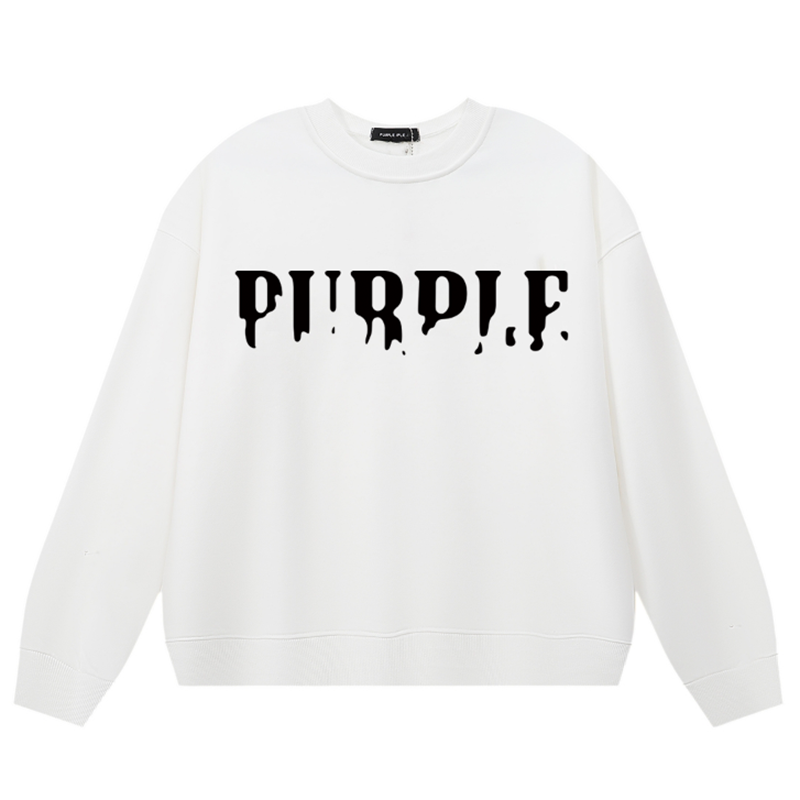 Purple Brand Logo Printed Sweatshirt