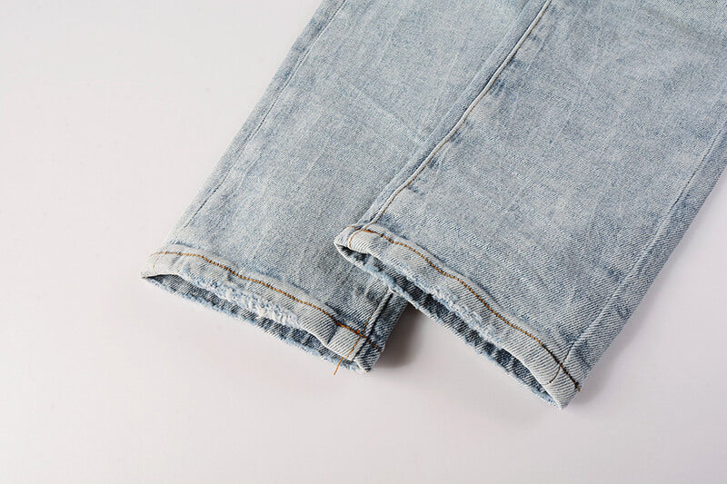 Purple Brand Jeans #9010 – Skinny Fit Scratched Denim