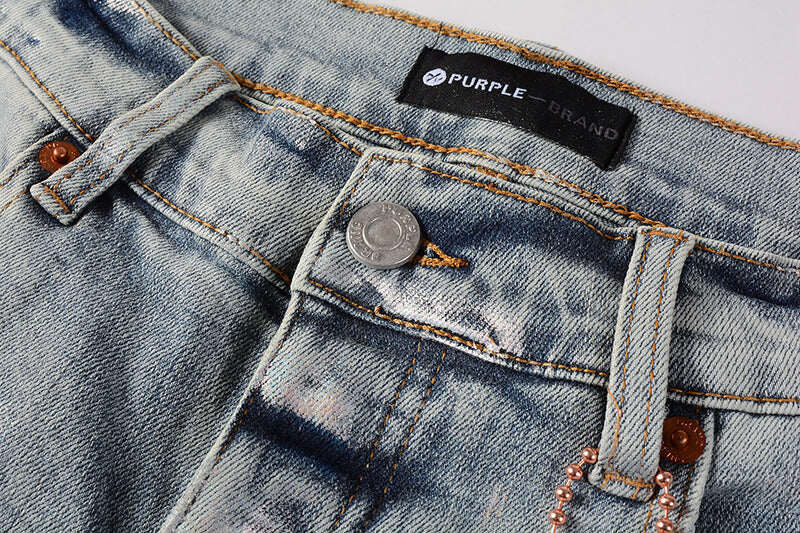 Purple Brand Jeans #9005 – Skinny Fit Distressed Denim