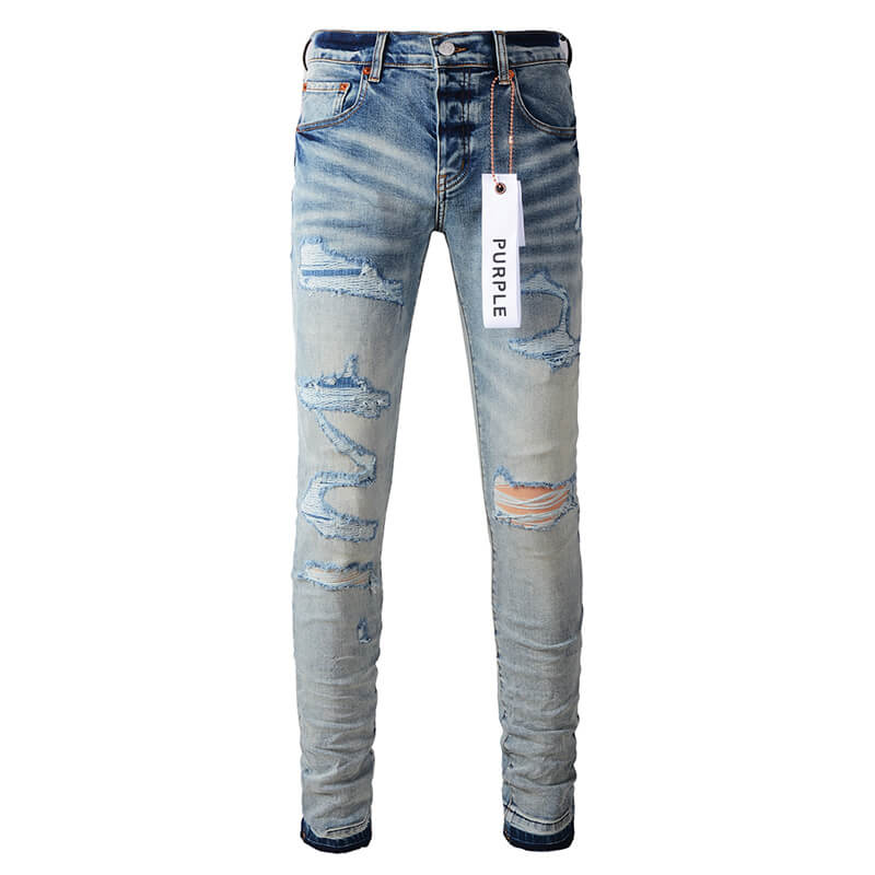 Purple Brand Skinny Jeans #9013 | Distressed Stretch Denim