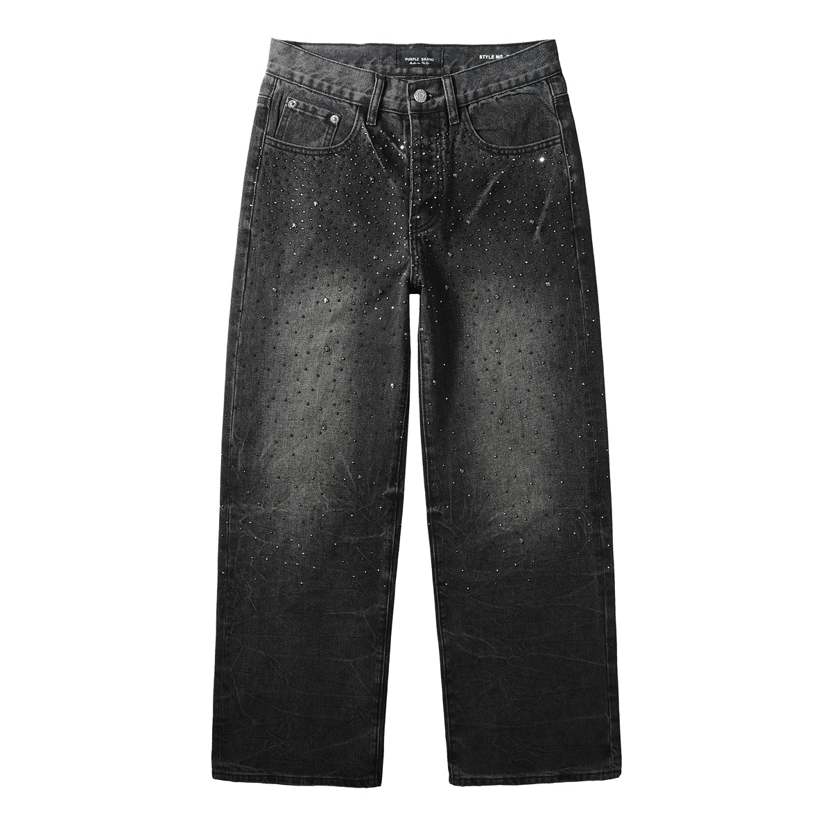 Purple Brand Crystal Diamond Skinny Jeans #PU105