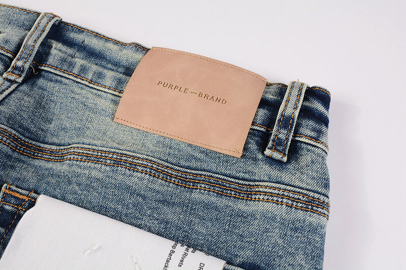 Purple Brand Jeans #9015 – Skinny Fit Scratched Denim
