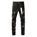 Purple Brand Skinny Jeans #9008 | Men's Distressed Denim
