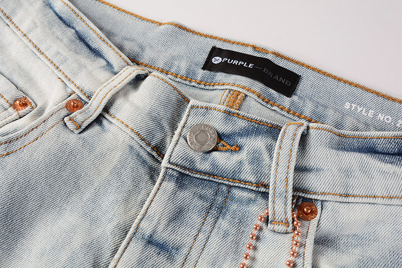 Purple Brand Jeans #7017 – Skinny Fit Distressed Denim