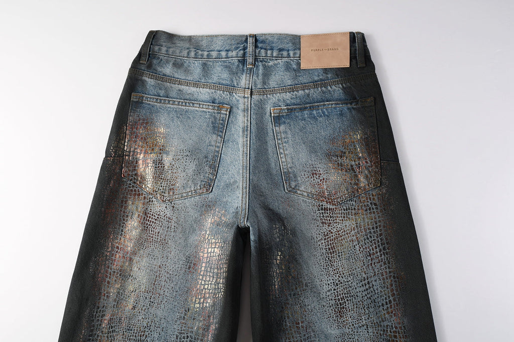 Purple Brand Crystal Diamond Skinny Jeans #PU102