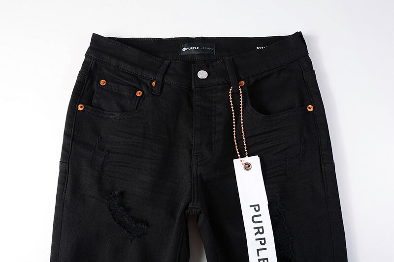 Purple Brand Jeans #9022 – Skinny Fit Distressed Denim