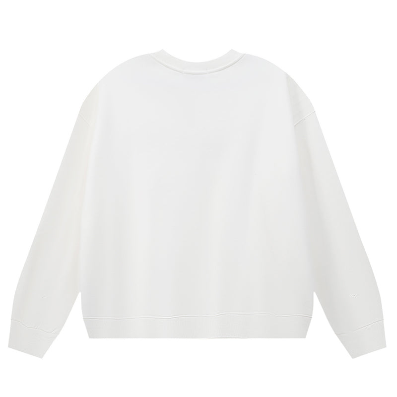 Purple Brand Logo Printed Sweatshirt