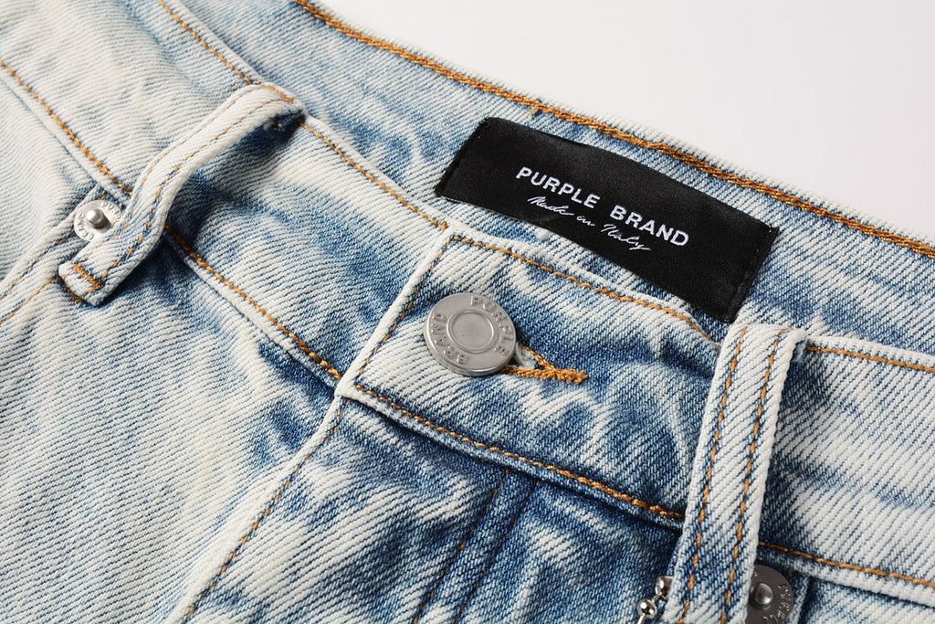Purple Brand Denim Shorts #5087 – Relaxed Fit Pre-Fall 2024