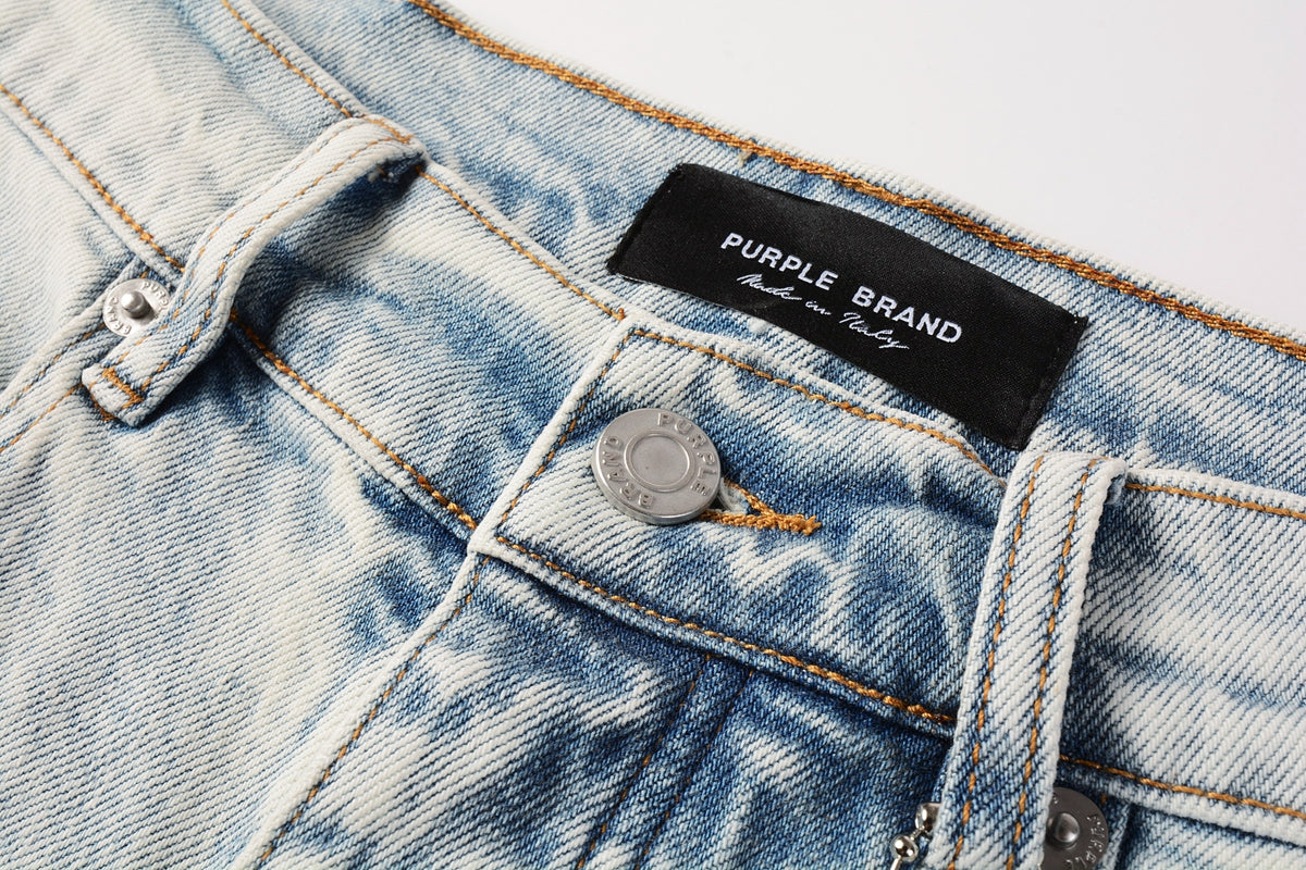 Purple Brand Denim Shorts #5087 – Relaxed Fit Pre-Fall 2024
