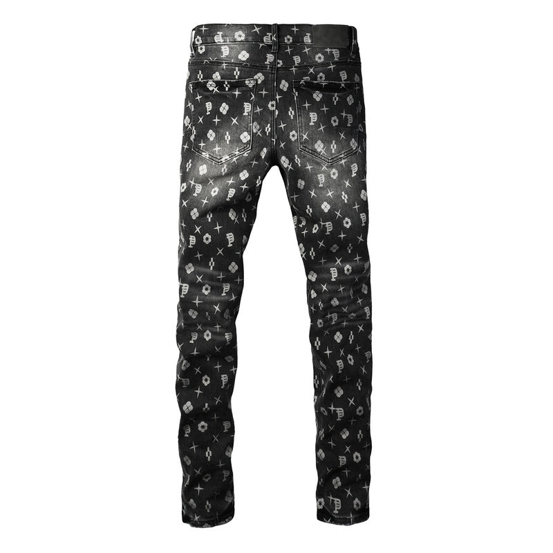 Purple Brand Skinny Jeans #9112 – Distressed Denim