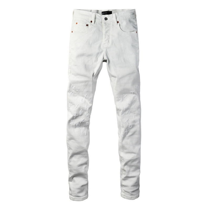 Purple Brand Skinny Jeans #9113 – Scratched Denim
