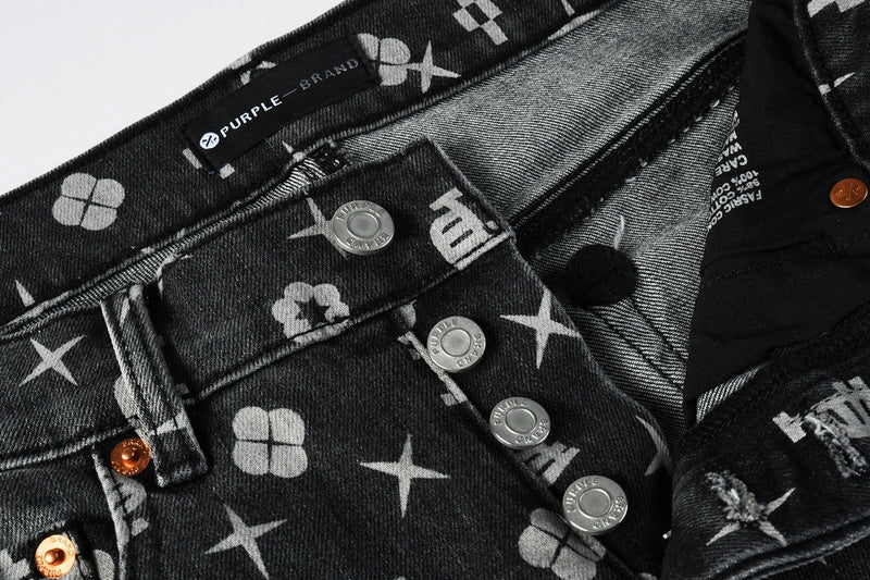 Purple Brand Skinny Jeans #9112 – Distressed Denim