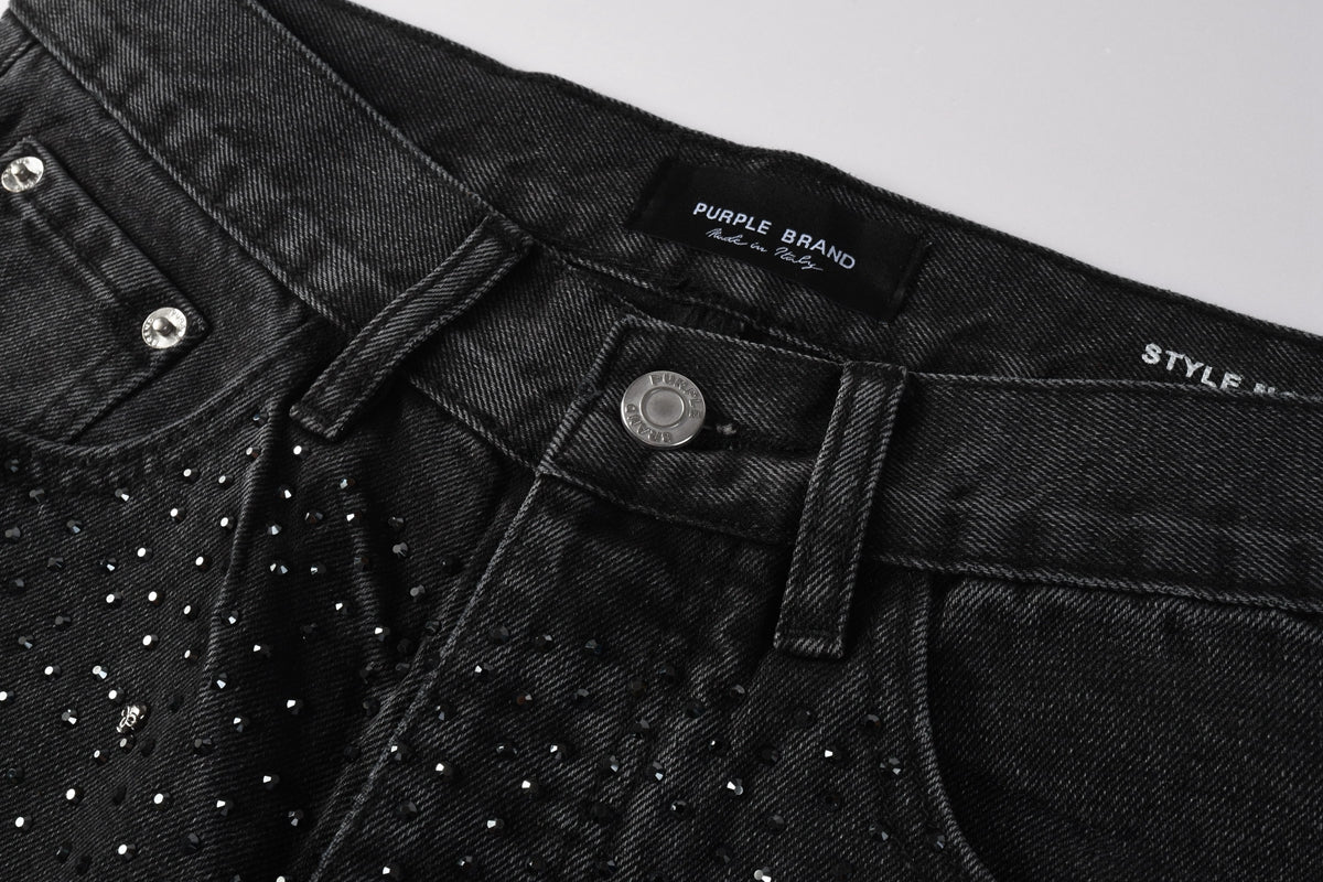 Purple Brand Crystal Diamond Skinny Jeans #PU105