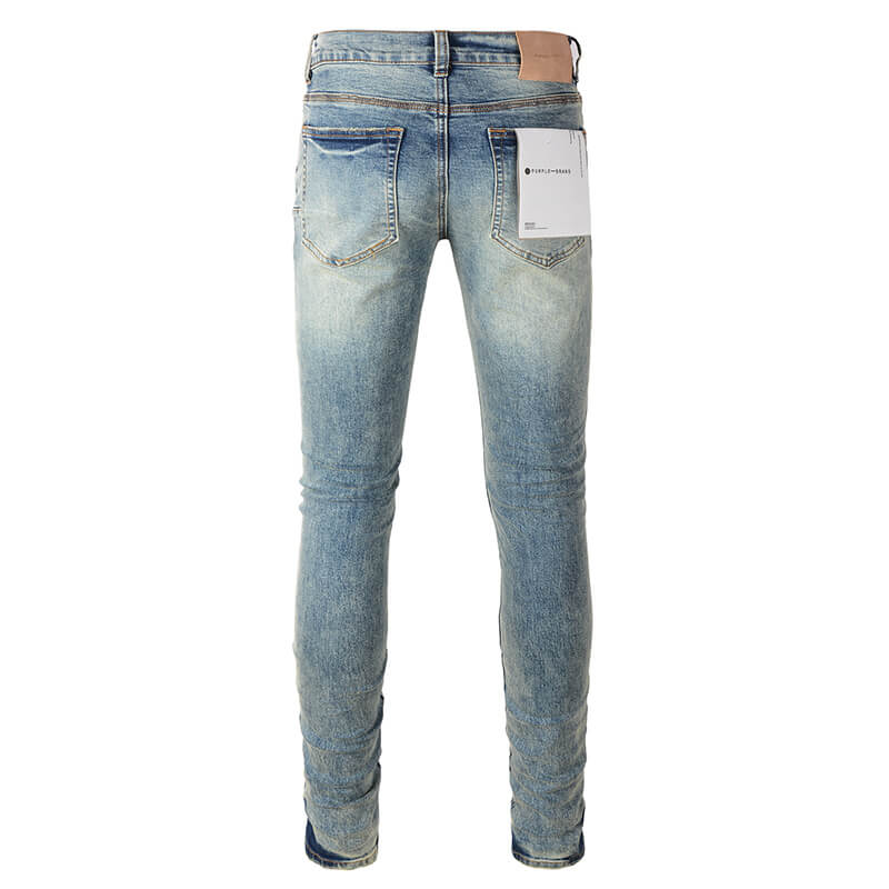 Purple Brand Jeans #9015 – Skinny Fit Scratched Denim