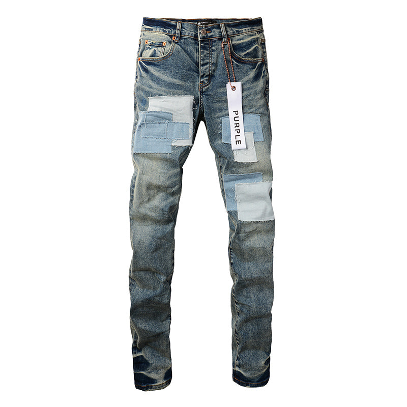 Purple Brand Jeans #9015 – Skinny Fit Scratched Denim