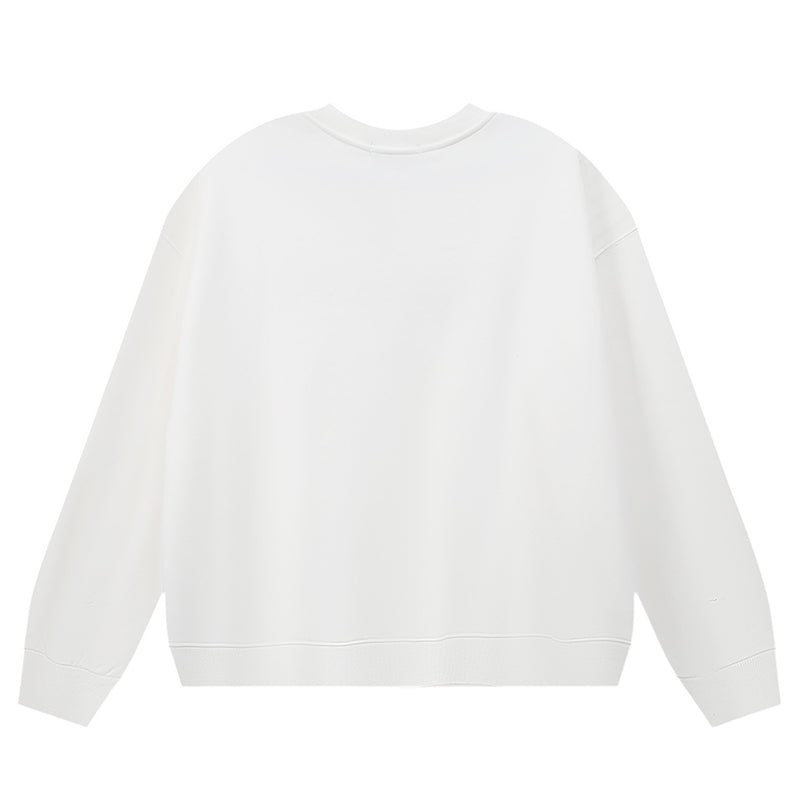 Purple Brand Logo Printed Sweatshirt
