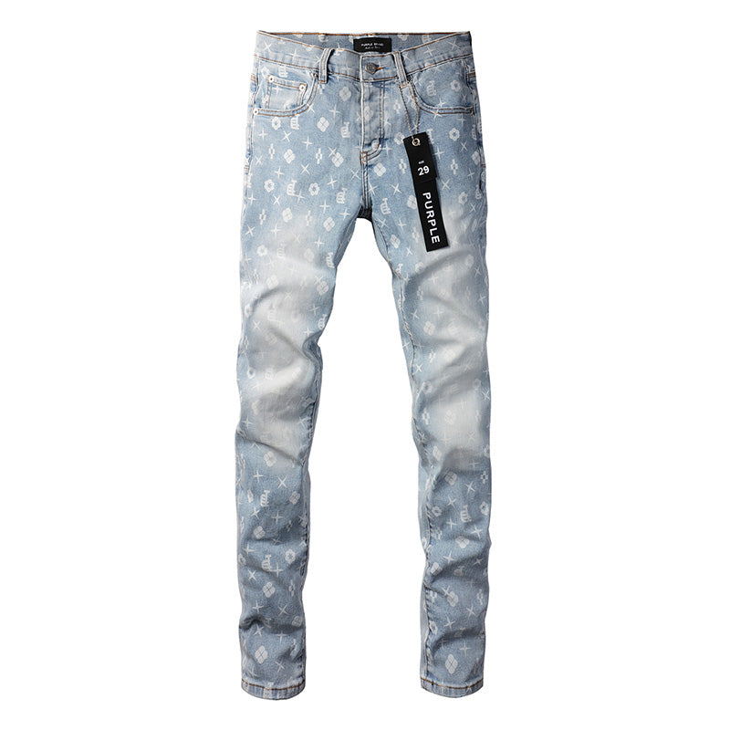 Purple Brand Jeans #9089 – Skinny Fit Distressed Denim