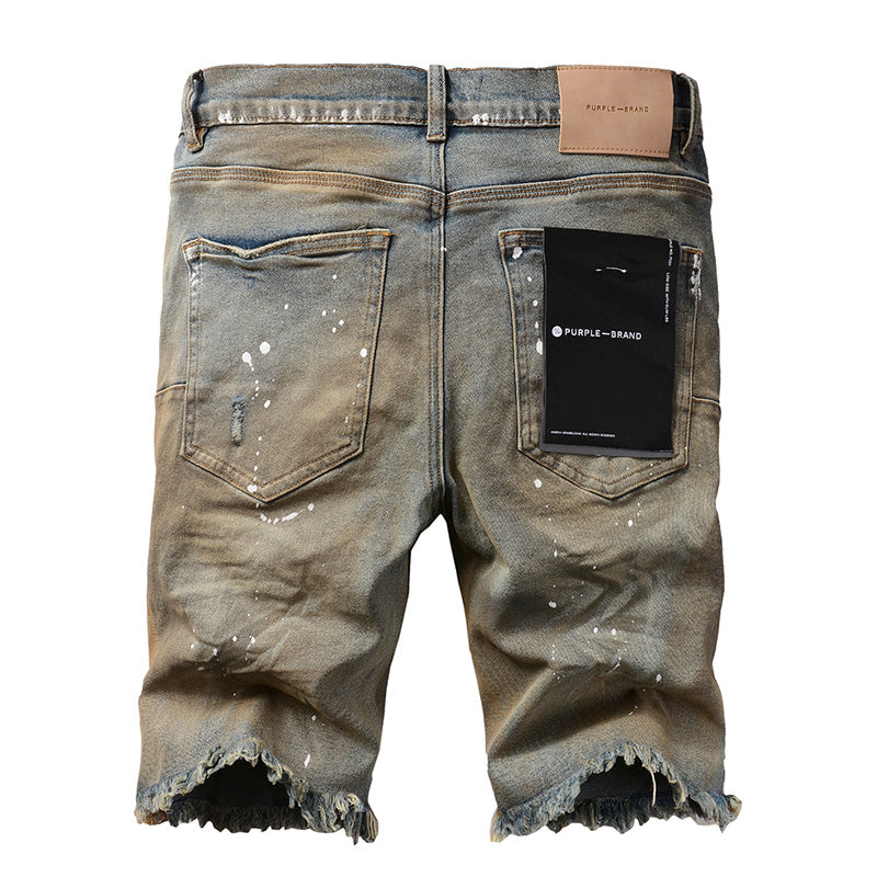 Purple Brand Denim Shorts #5012 | Relaxed Fit | Pre Fall 2024