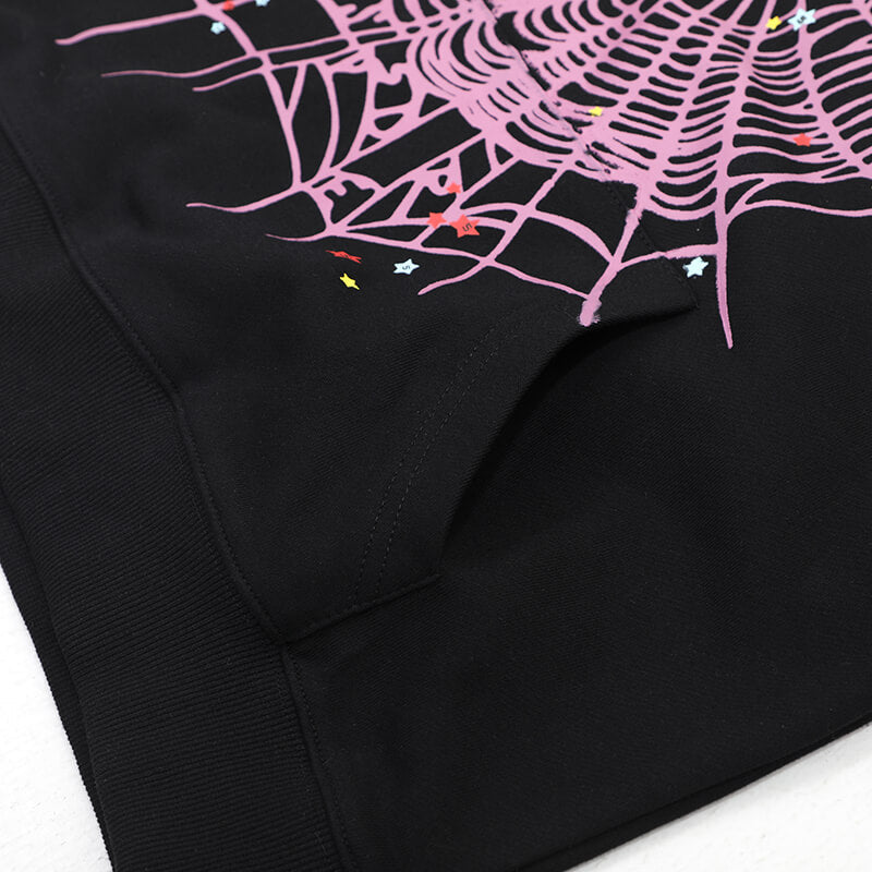Sp5der Worldwide Hoodie – Black