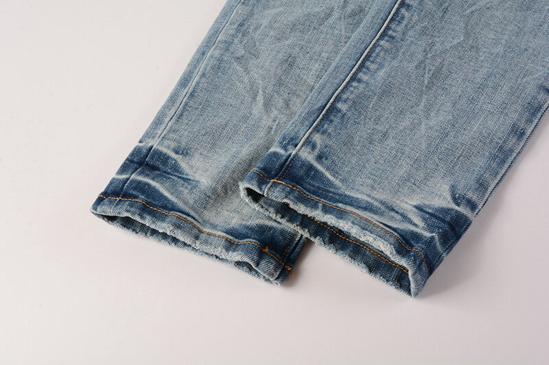 Purple Brand Jeans #9016 – Skinny Fit Distressed Denim