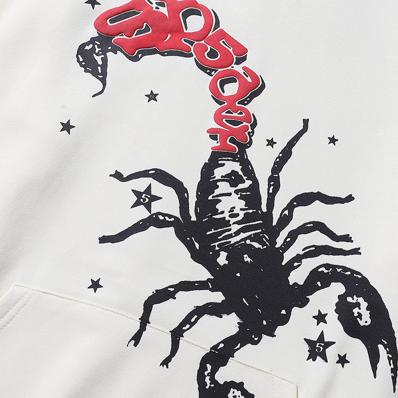 Sp5der x Mariah The Scientist Printed Hoodie – Premium Streetwear Collab Sweatshirt