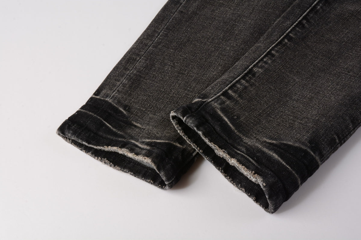 Purple Brand Jeans #9080 – Skinny Fit Distressed Denim
