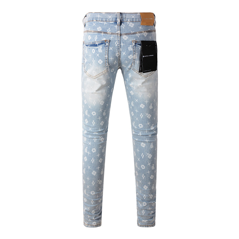 Purple Brand Jeans #9089 – Skinny Fit Distressed Denim