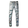 Purple Brand Jeans #9005 – Skinny Fit Distressed Denim