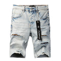 Purple Brand Denim Shorts #5087 – Relaxed Fit Pre-Fall 2024
