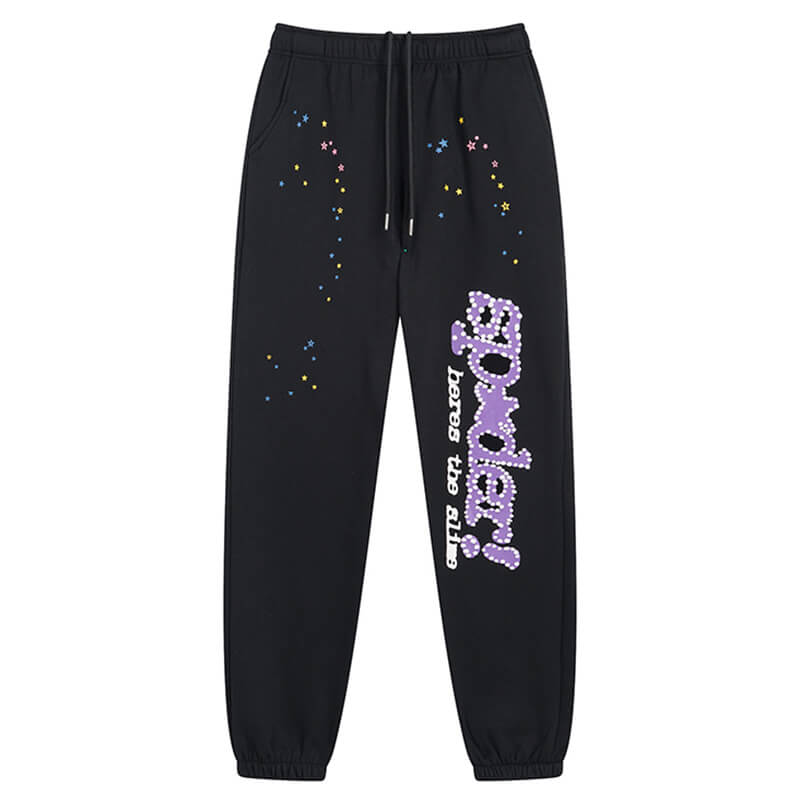 Sp5der Young Thug Pant Black #8307