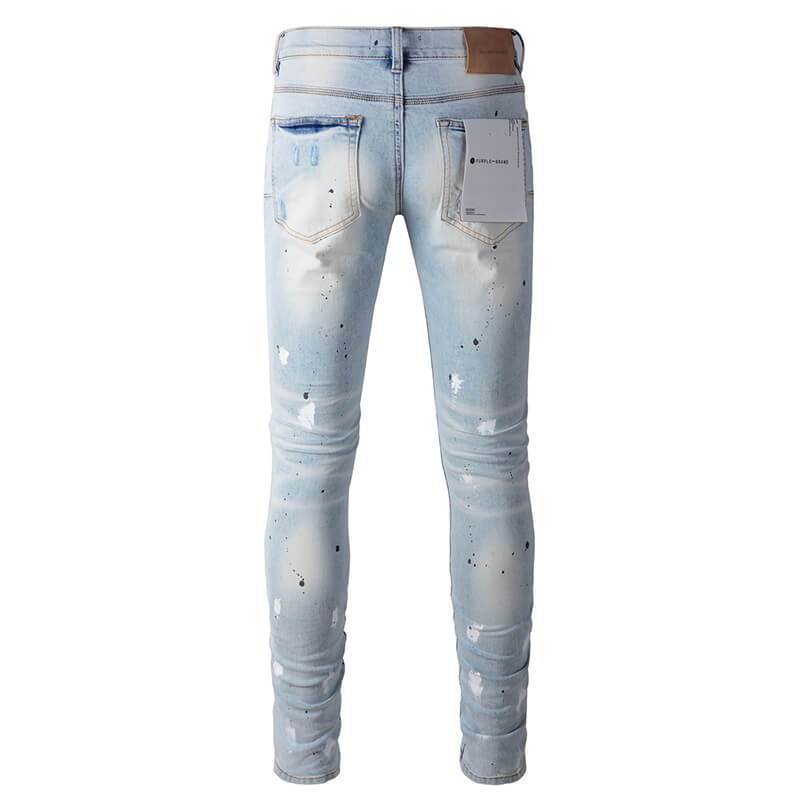 Purple Brand Jeans #9006 – Skinny Fit Distressed Denim