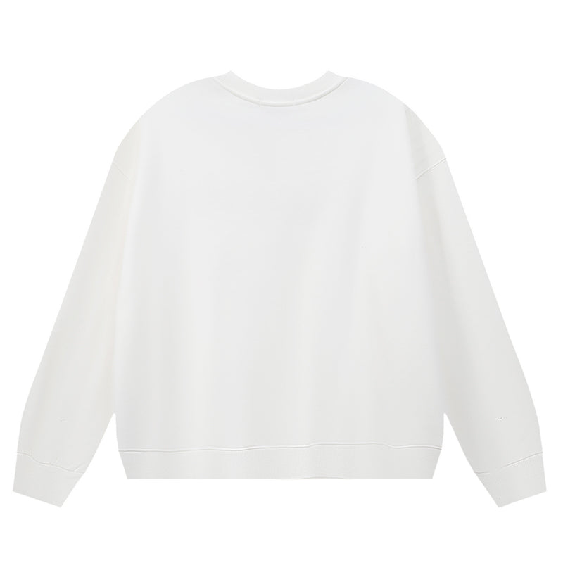 Purple Brand Logo Printed Sweatshirt