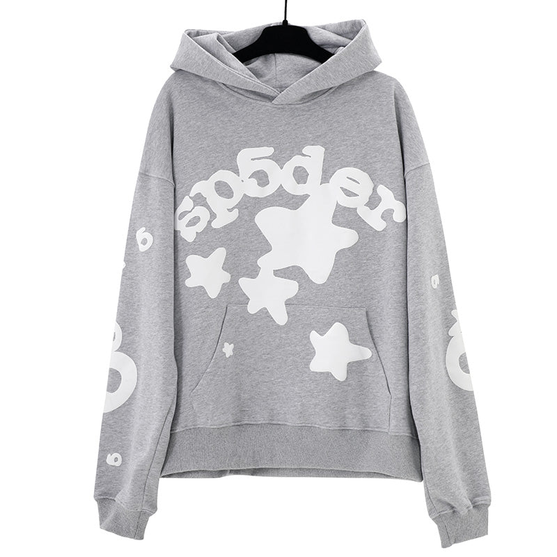 SP5DER Beluga Hoodie – Heather Grey