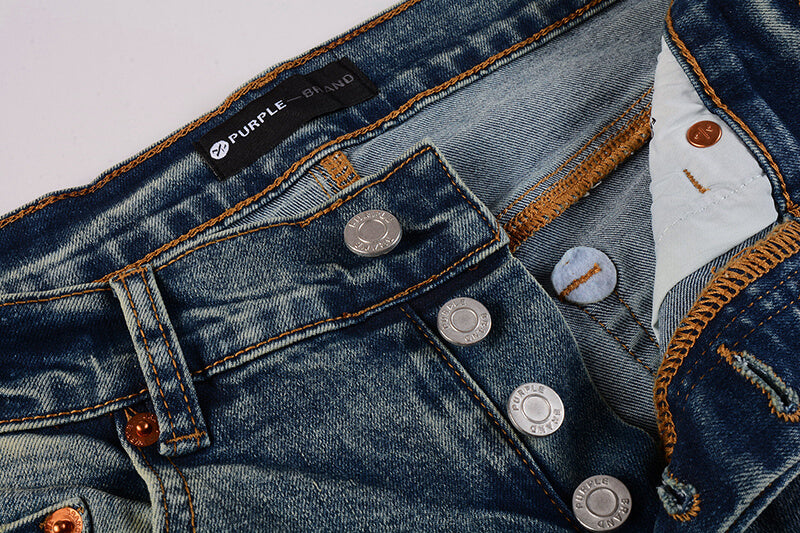 Purple Brand Jeans #9015 – Skinny Fit Scratched Denim
