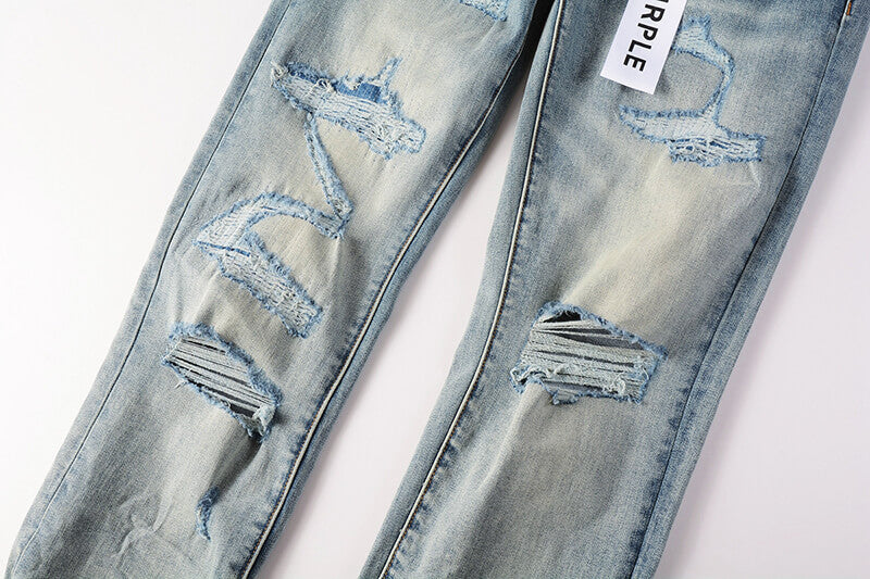 Purple Brand Skinny Jeans #9013 | Distressed Stretch Denim